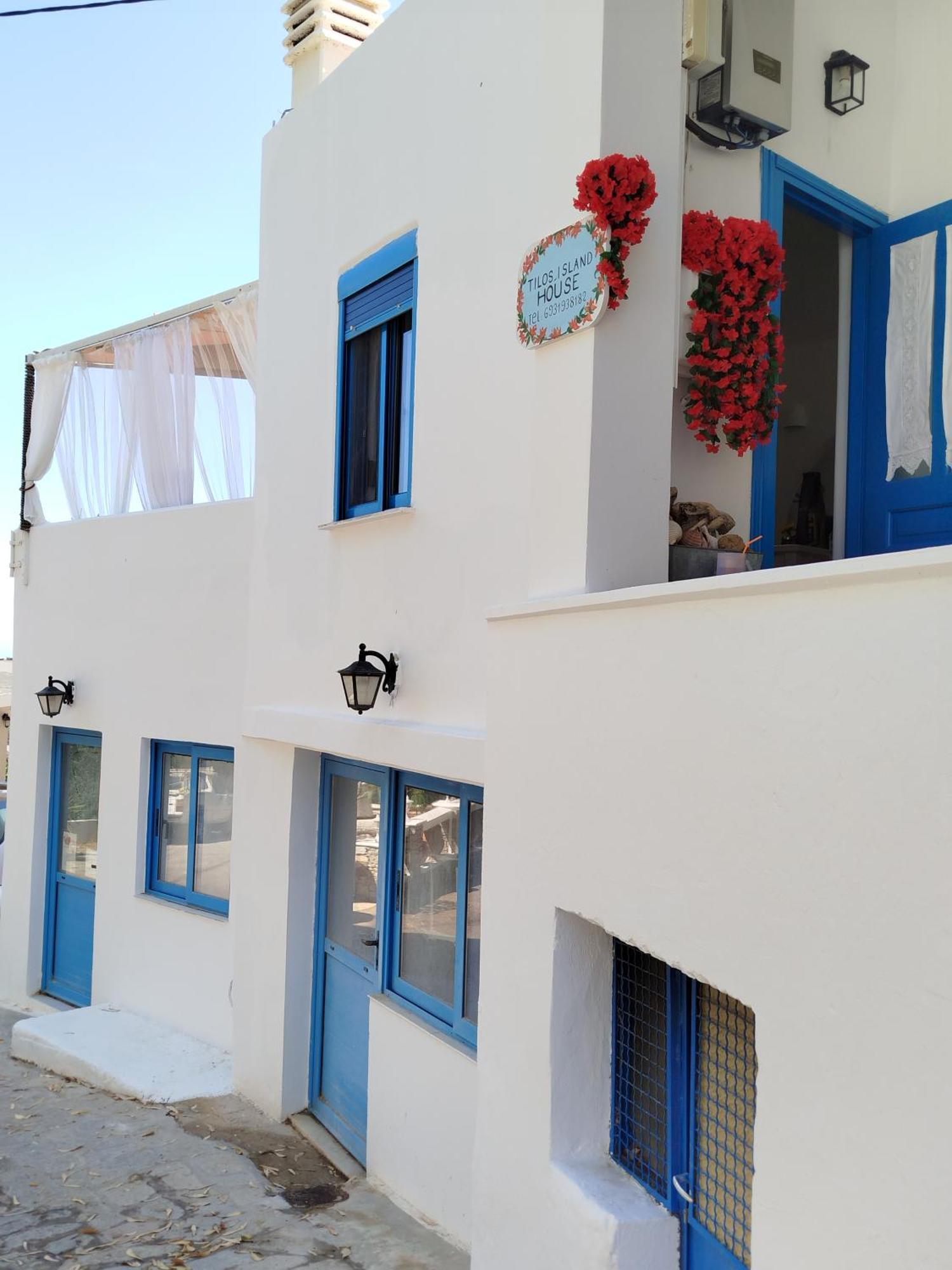 Tilos Island House Megálon Choríon Buitenkant foto